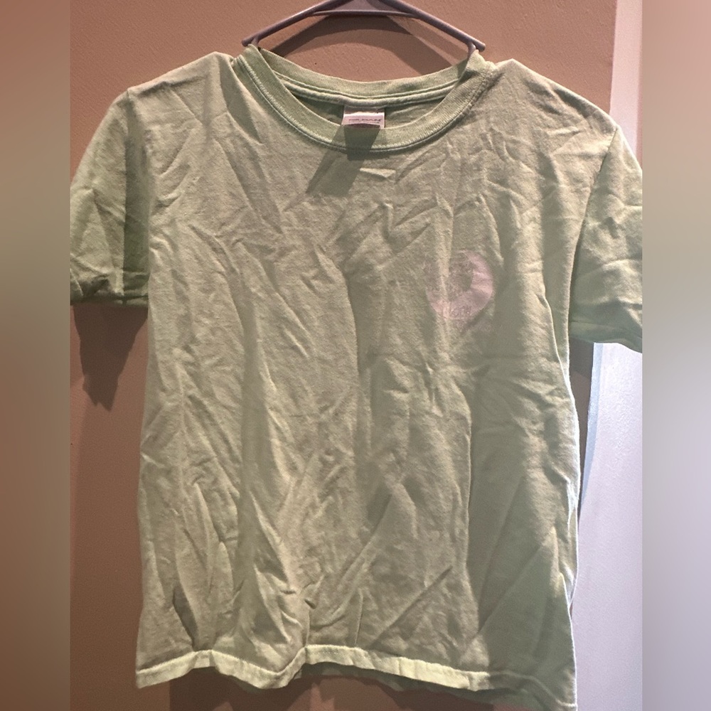 Mint green tee
